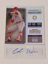 Cole Winn Texas Rangers 2018 Panini Contenders Certified Autograph Card #32 - £3.94 GBP