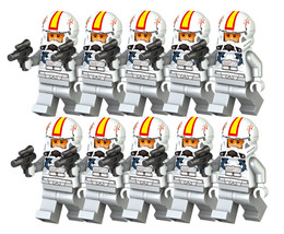 Star Wars 10 Custom Clone Turbo Tank Force Pilots Minifigures - £12.46 GBP