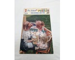 The Puzzle People Fairchild Girls Feeding Doll Pre School Puzzle #9 Inlay - $32.07