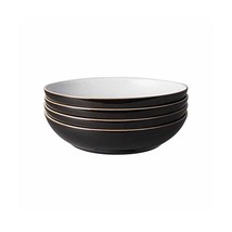 Denby Elements 4 Piece Pasta Bowl Set, Black  - $126.00