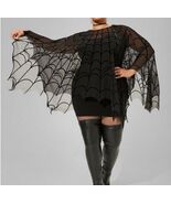 Torrid Spiderweb Mesh Poncho Plus Size Women Halloween Costume 5X-6X|28-30 - $1,369.70 MXN
