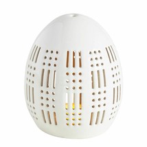 Nwt Pier 1 Porcelain Egg Tealight Candle Holder- 6.5 H - £21.46 GBP