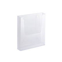 Italplast Wall Mounted Portrait Brochure Holder A5 (Clear) - £24.41 GBP