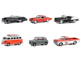 &quot;Busted Knuckle Garage&quot; Series 2 6 piece Set 1/64 Diecast Model Cars by Green... - £51.22 GBP