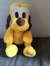 Disney Store Baby Pluto Mickeys Dog Plush Toy Super Soft Baby Nursery NWT - $16.73