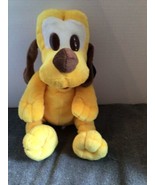 Disney Store Baby Pluto Mickeys Dog Plush Toy Super Soft Baby Nursery NWT - £13.12 GBP