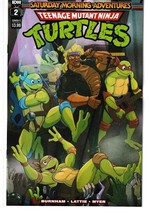 Tmnt Saturday Morning Adventures #2 Cvr C (Idw 2022) &quot;New Unread&quot; - £3.64 GBP