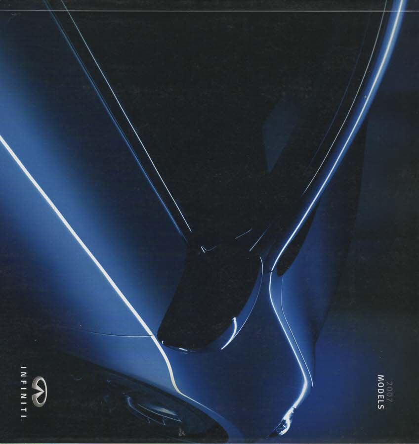 Primary image for 2007 Infiniti Models Car Auto Dealer Sales Brochure