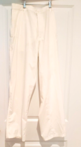 Champion Mens Performance Long Pants White Size 36W 30L 100% Polyester - $24.65