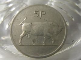 (FC-741) 1975 Ireland: 5 Pence - £1.40 GBP