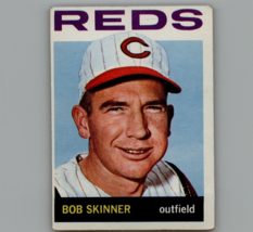 1964 Topps #377 Bob Skinner baseball card. Cincinnati Reds - £2.45 GBP