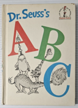 Vintage Dr. Seuss ABC 1963 Hardcover Beginner Books Book Club Edition - £27.31 GBP