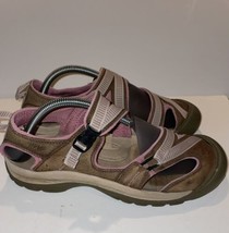 KEEN Tan Brown Pink Mystic Hiking River Sandals Size 9.5 - £28.61 GBP