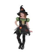 Pumpkin Patch Witch Girls Medium 8-10 Costume - £14.98 GBP