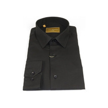 Men 100% Cotton Sport Shirt CIERO MONTERO Turkey Dress/Casual #18047-015 Black image 5