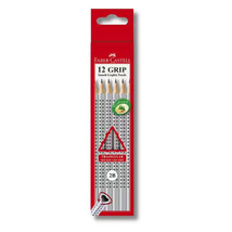 Faber-Castell Triangular Dot Grip Lead Pencil 12pcs - 2B - £28.23 GBP