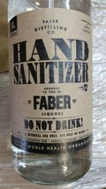 Hand Sanitizer Cleanser Faber Distilling Company Case Of 12 Liter Glass ... - $149.99