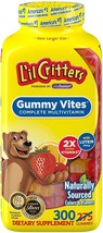 L&#39;il Critters Gummy Vites Children&#39;s Chewable Gummy Bear Multivitamin Dietary Su - £38.37 GBP