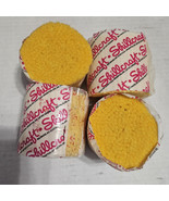 Vintage Shillcraft Cut Latch Hook Rug Yarn Yellow #21 Wool Blend Lot Of 4 - €9,35 EUR