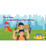 Thank You E-card - Title: Grateful Heart for My Son - $1.99