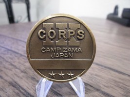US Ninth Army Corps IV Corps Camp Zama Japan Challenge Coin #147M - £13.19 GBP