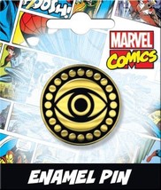 Marvel Comics Doctor Strange Eye of Agamotto Thick Metal Enamel Pin NEW UNUSED - £6.26 GBP