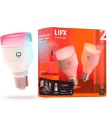 Lifx Color, A19 1100 Lumens, Wi-Fi Smart Led Light Bulb, Billions Of, Pa... - £44.20 GBP