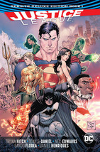 Justice League: The Rebirth Deluxe Edition Book 1 Hardcover Graphic Nove... - $15.88