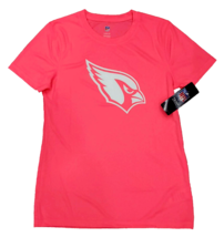 Nwt Girls Youth Sizes Genuine Nfl Arizona Cardinals Pink Polyester Tee Shirt - $15.00