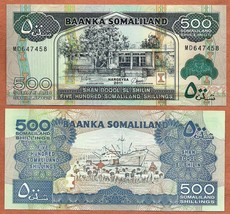 SOMALILAND 2011 UNC 500 Shillings Banknote Paper Money Bill P-6h - $1.50