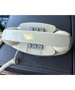Vintage Western Electric Push Button Princess Desk Phone Cream Ivory - $47.52