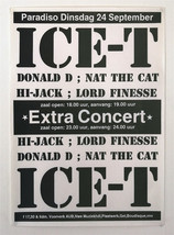 Ice-T – Original Concert Poster – Very Rare – Paradiso–Poster - 1991 - £194.51 GBP