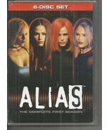 Alias The Complete First Season (6-DVD Set) Factory Sealed JENNIFER GARNER - $238.29 MXN