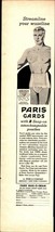 1937 Paris Gards Snap On Pouches Men Support Belt Vintage Print Ad e2 - $25.98