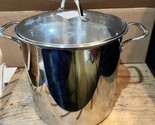  Princess House Stainless Steel 1Classic 12-Qt. Stockpot 6610 - $197.01