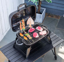 Portable Tabletop BBQ Charcoal Grill - £97.42 GBP