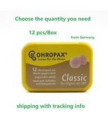 OHROPAX Classic Earplugs Comfortable Traval Sleeping Noise Reduction 12p... - $33.80+