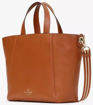 NWB Kate Spade Rosie Satchel Warm Gingerbread Leather KC741 Brown $449 Gift Bag - £136.27 GBP