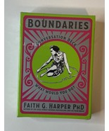 Boundaries Conversation Deck of Cards What Would You Do Faith Harper SEALED - £11.69 GBP