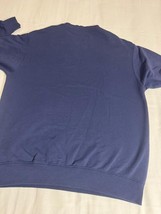 Fruit of the Loom Men's Medium Blue Cotton Blend Pullover Long Sleeve Sweatshirt image 9