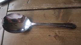 Vintage w Rogers ALLURE 1939 Solid Smooth Casserole Spoon 8.75 inches - £7.00 GBP