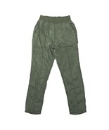 Faherty Arlie Pants Thyme Green Tencel Linen Blend Pull On Style - Size XS - $30.96