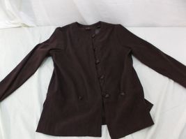R &amp; K Original Petite Purple Square &amp; Circle Buttons Dress Jacket Coat 1... - $13.08