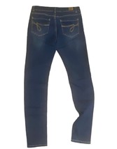 Jordache Girl&#39;s 16 Slim Super Skinny Dark Wash Stretch Denim Jeans - £7.77 GBP