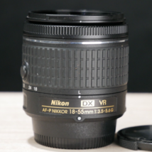 Nikon Nikkor AF-P DX 18-55mm f/3.5-5.6 G Lens For D3400 D3500 D5600 *TESTED* - £39.47 GBP