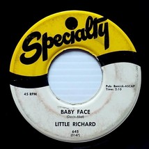 Little Richard - Baby Face / I&#39;ll Never Let You Go [7&quot; 45 rpm Single] 1958 - £4.53 GBP