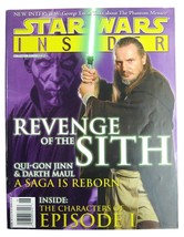 Star Wars Insider #43 EP1 Revenge of the Sith Qui-Gon Darth Maul Magazine Book - £11.26 GBP