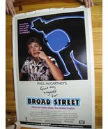 Paul McCartney Movie Poster The Beatles Give My Regards for Wide Street-... - $1,651.93 MXN