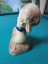 Mud Duck Mallard With A Ribbon Figurine 9&quot; Pottery Studio - £58.66 GBP