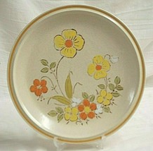 Sunshine Flowers Hearthside Dinner Plate Garden Festival Stoneware Japan Vintage - £17.11 GBP